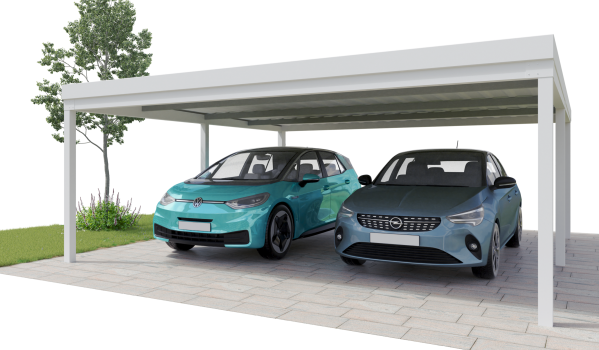 Konfigurator BBasic Stahlcarport Doppel Konfigurator BBasic Stahlcarport Doppel